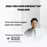 Jasa visa non imigran oa thailand