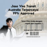 Jasa visa transit australia terpercaya 99% approved