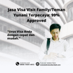 Jasa visa visit familyteman yunani terpecaya 99% approved