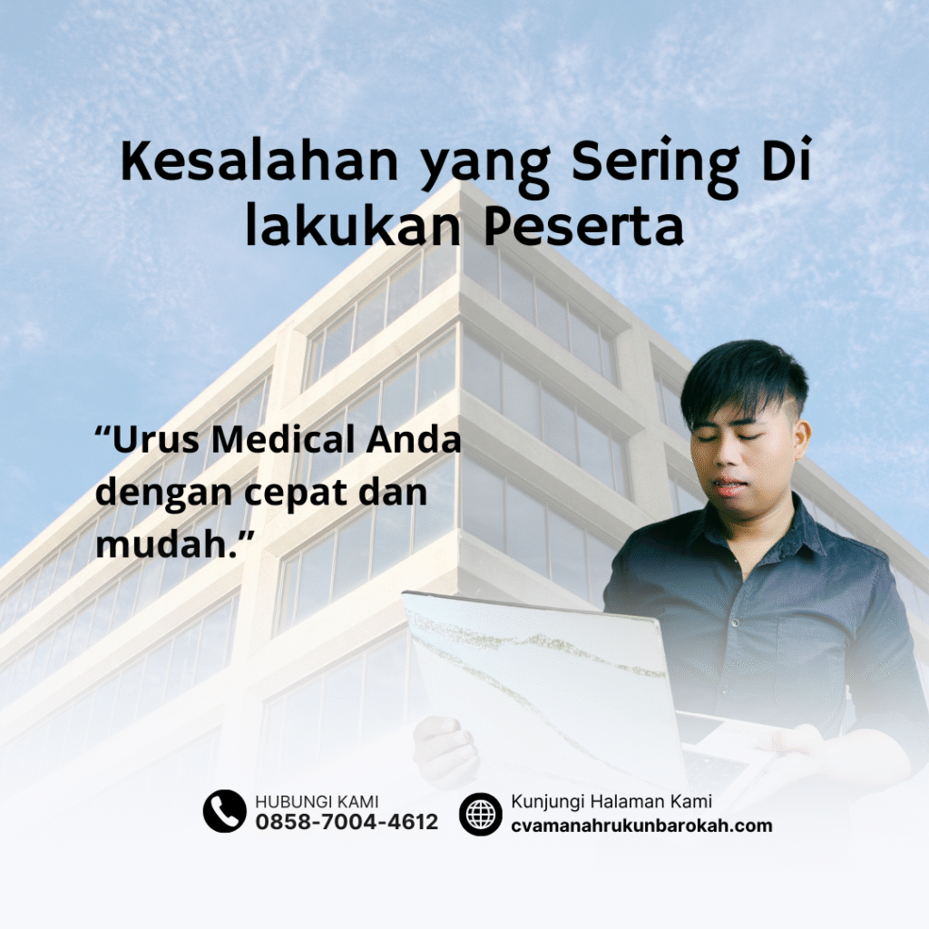 Kesalahan yang Sering Di lakukan Peserta Kesalahan yang sering di lakukan peserta