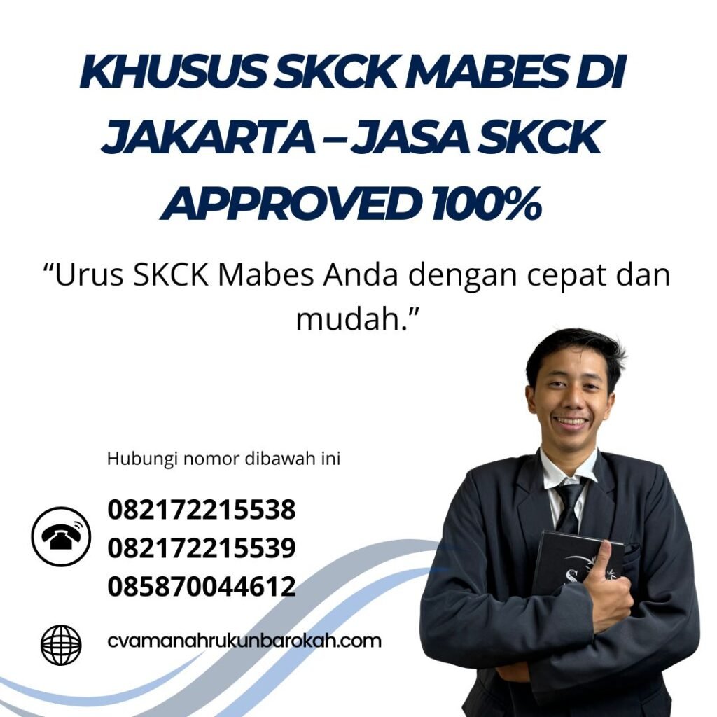 Khusus skck mabes di jakarta – jasa skck approved 100%