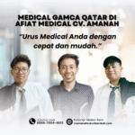 Medical gamca qatar di afiat medical cv. amanah
