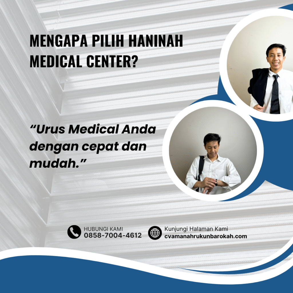Mengapa pilih haninah medical center