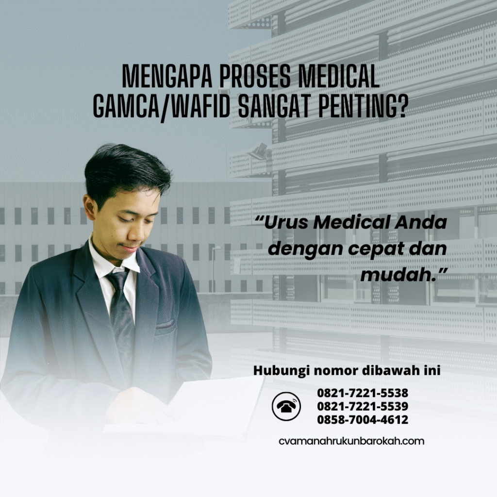 Mengapa proses medical gamcawafid sangat penting