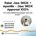 Paket jasa skck + apostille jasa skck approved 100%