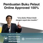 Pembuatan buku pelaut online approved 100%