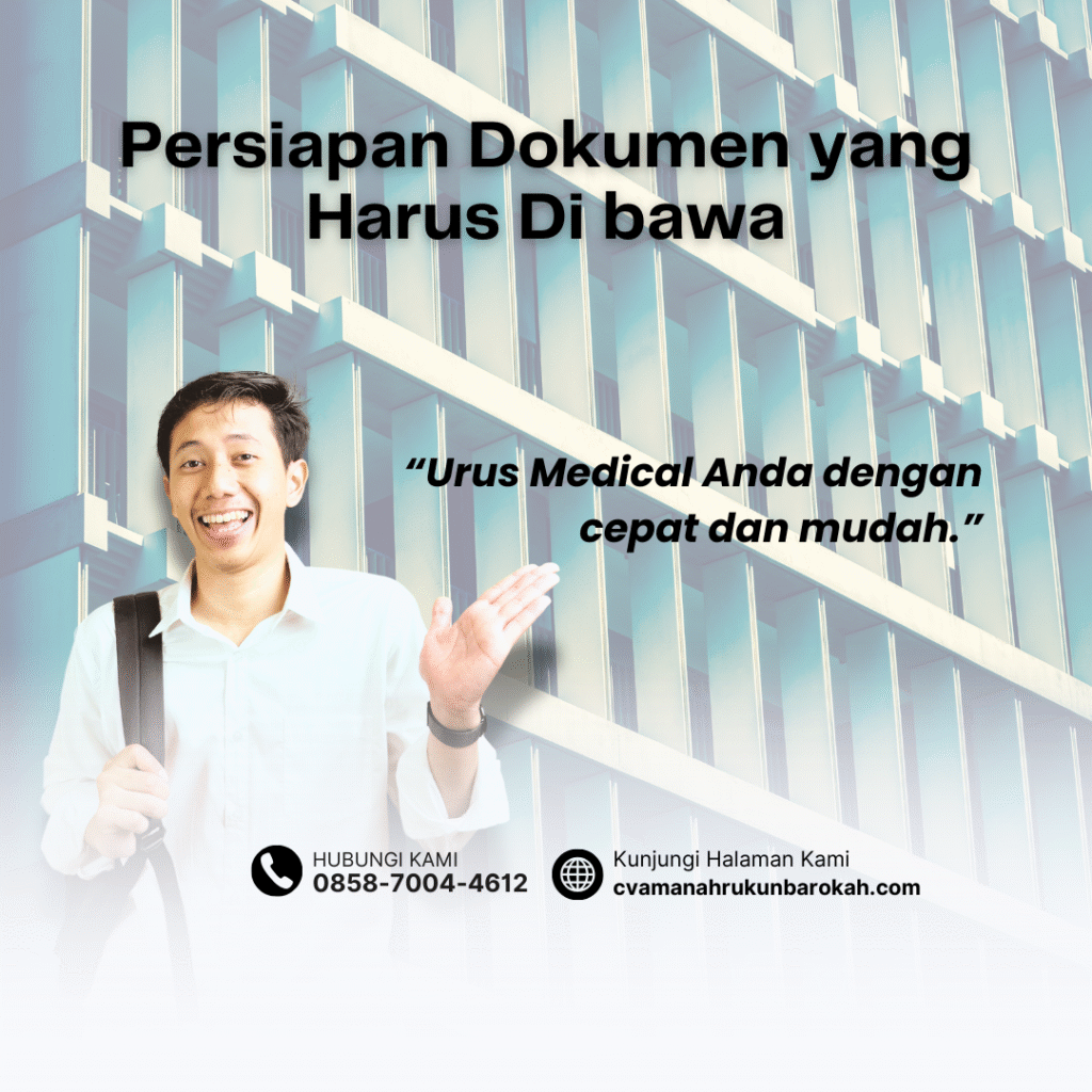 Persiapan Dokumen yang Harus Di bawa Persiapan dokumen yang harus di bawa