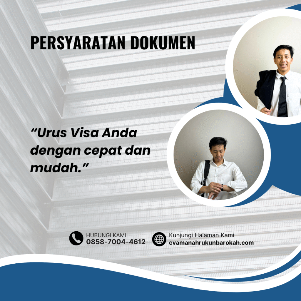 Persyaratan Dokumen Persyaratan dokumen