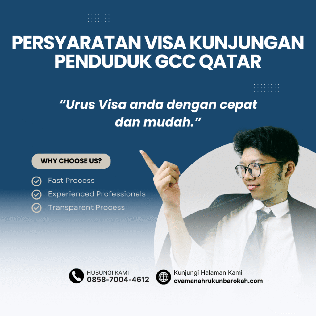 Persyaratan visa kunjungan penduduk gcc qatar