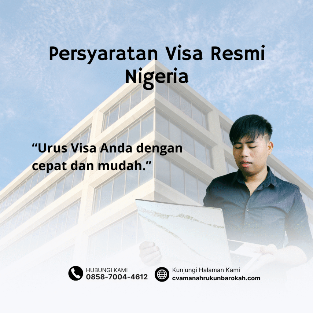 Persyaratan visa resmi nigeria