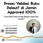 Proses validasi buku pelaut di jamin approved 100%