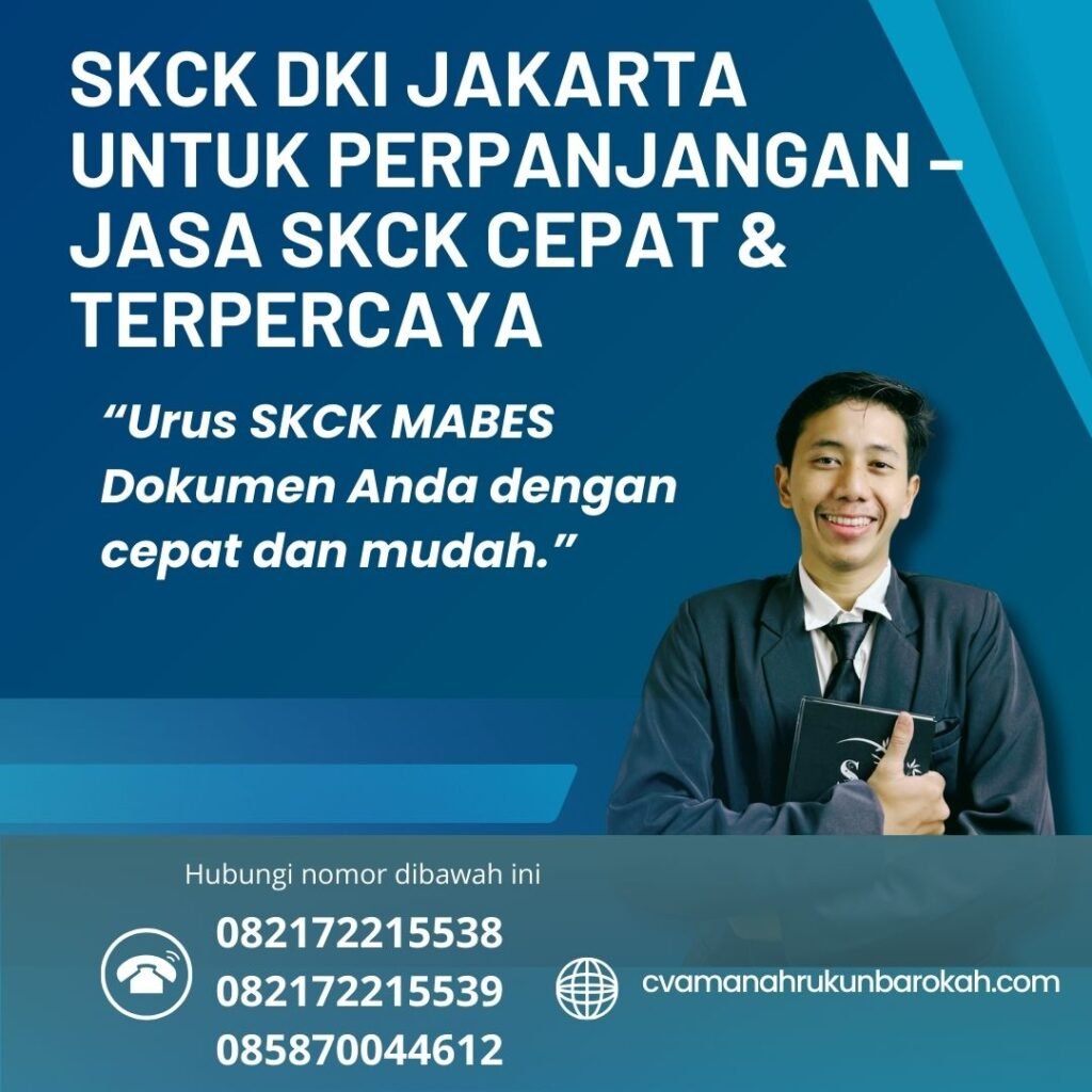 SKCK DKI Jakarta Untuk Perpanjangan - Jasa SKCK