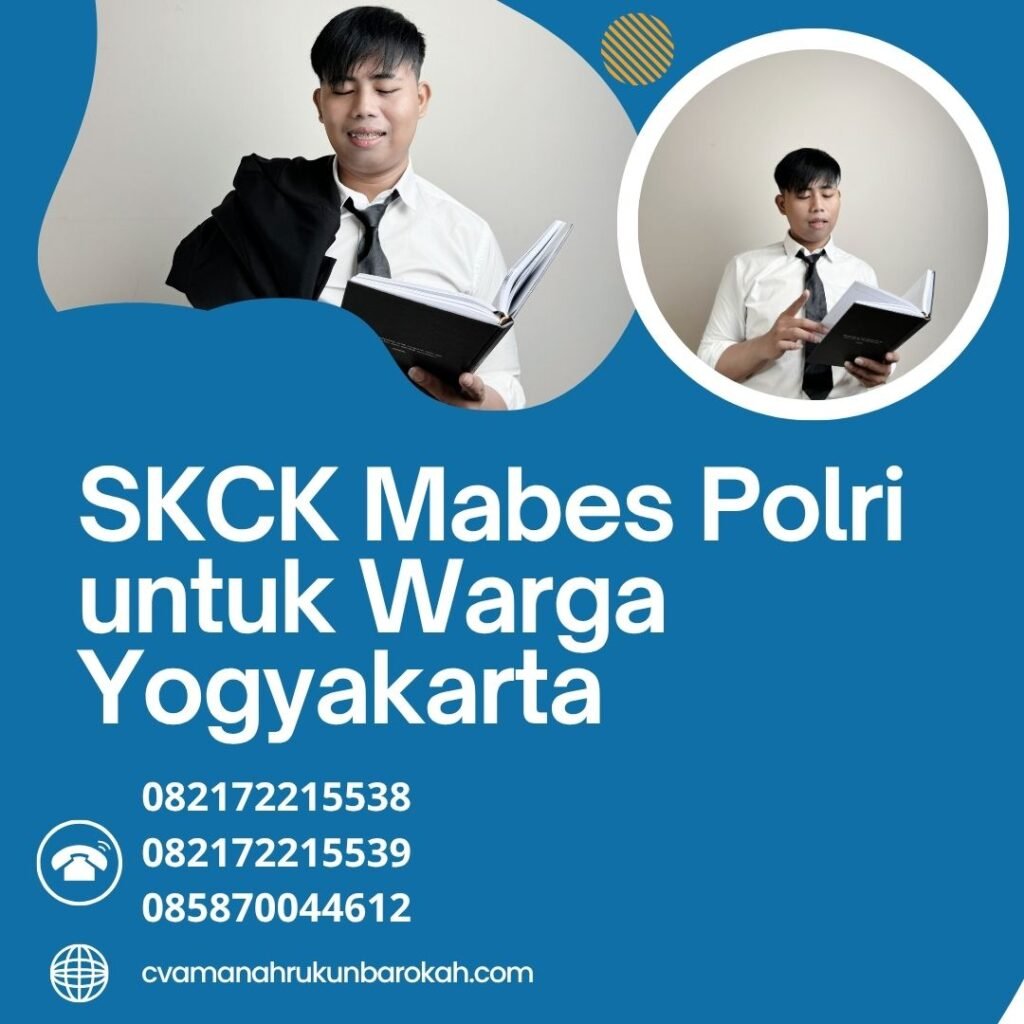 Skck mabes polri untuk warga yogyakarta