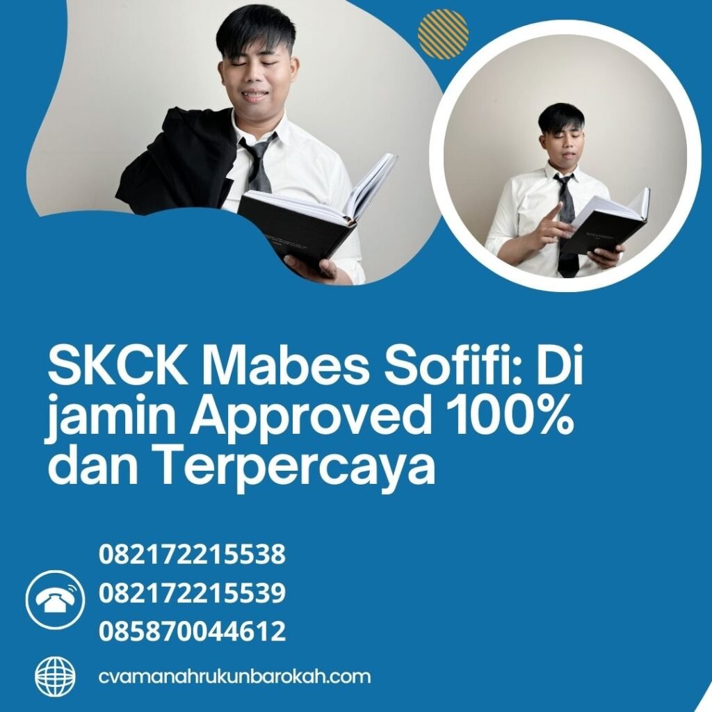 SKCK Mabes Sofifi Di jamin Approved 100% dan Terpercaya Skck mabes sofifi di jamin approved 100% dan terpercaya