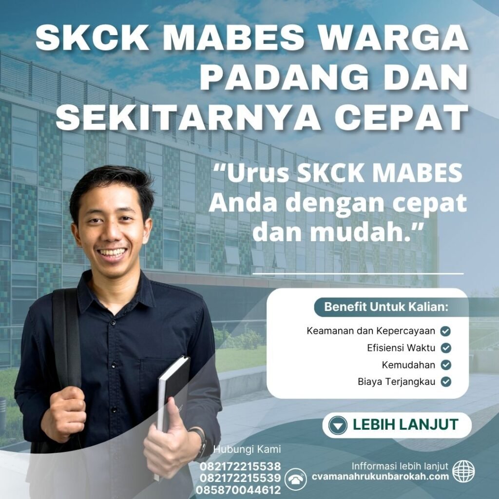 Skck mabes warga padang dan sekitarnya cepat
