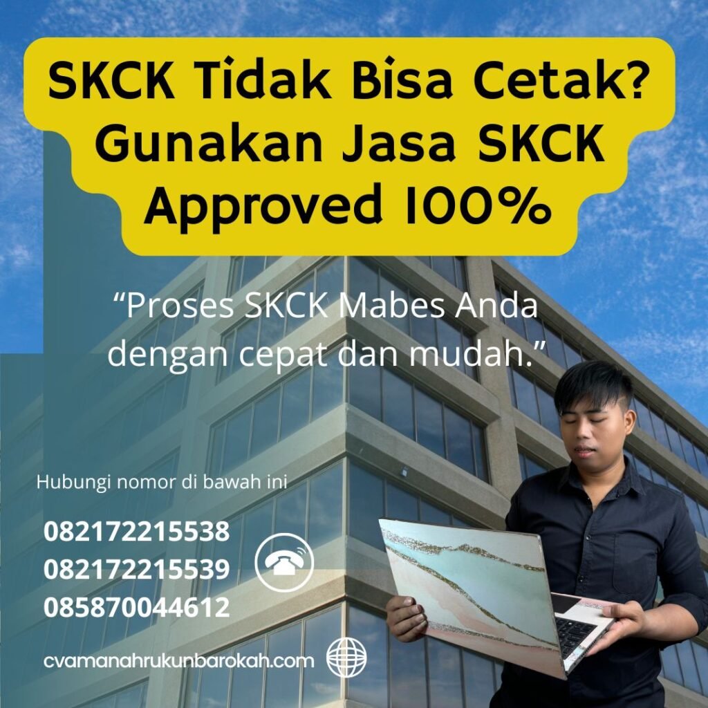 Skck tidak bisa cetak gunakan jasa skck approved 100%