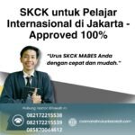 Skck untuk pelajar internasional di jakarta approved 100%