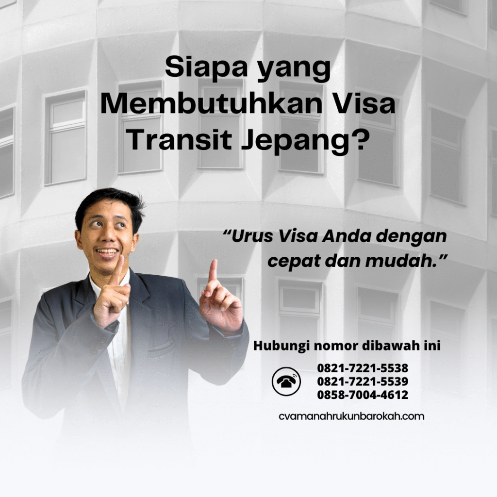 Siapa yang Membutuhkan Visa Transit Jepang Siapa yang membutuhkan visa transit jepang