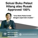 Solusi buku pelaut hilang atau rusak approved 100%