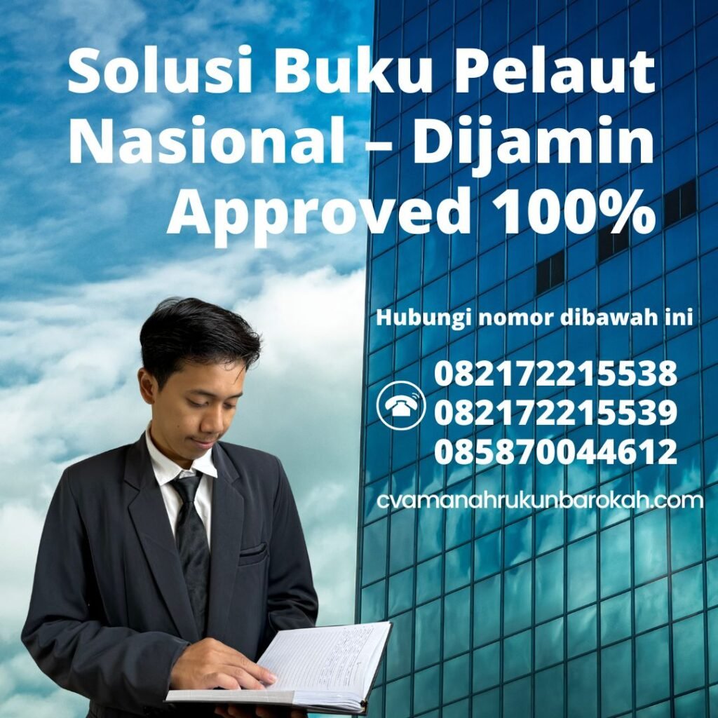 Solusi buku pelaut nasional – dijamin approved 100%