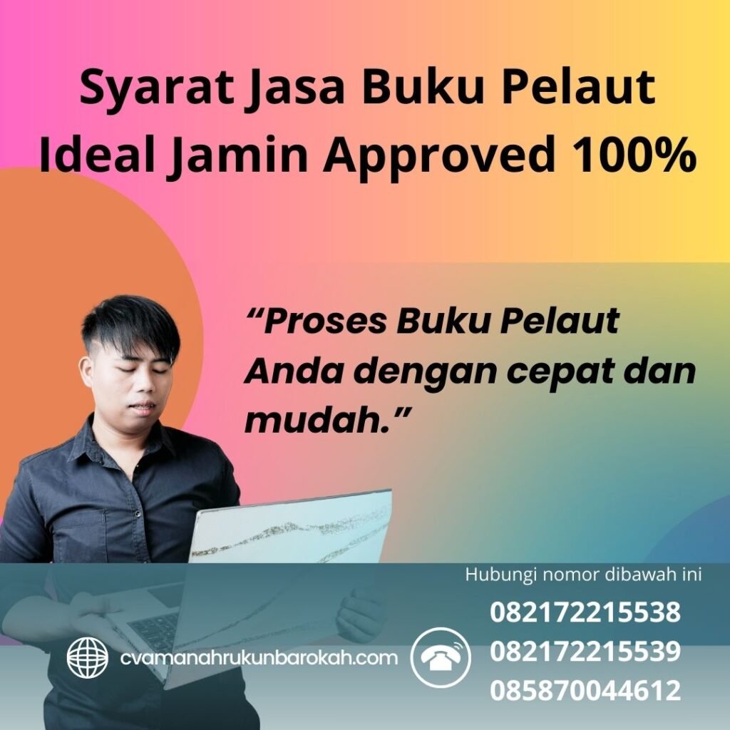 Syarat jasa buku pelaut ideal jamin approved 100% (1)