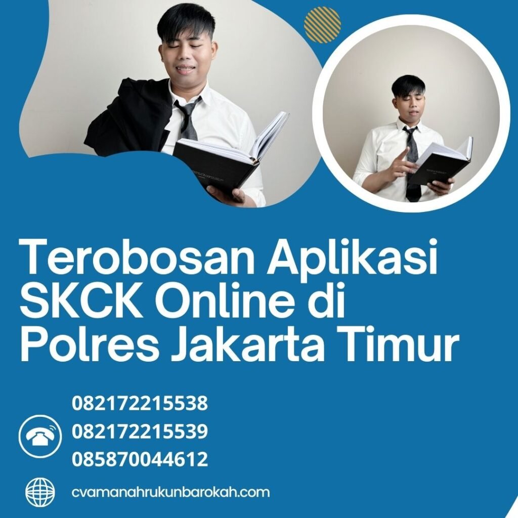 Terobosan aplikasi skck online di polres jakarta timur (1)