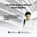 Tes medis gamca bahrain klinik azzahra