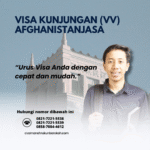 Visa kunjungan (vv) afghanistanjasa