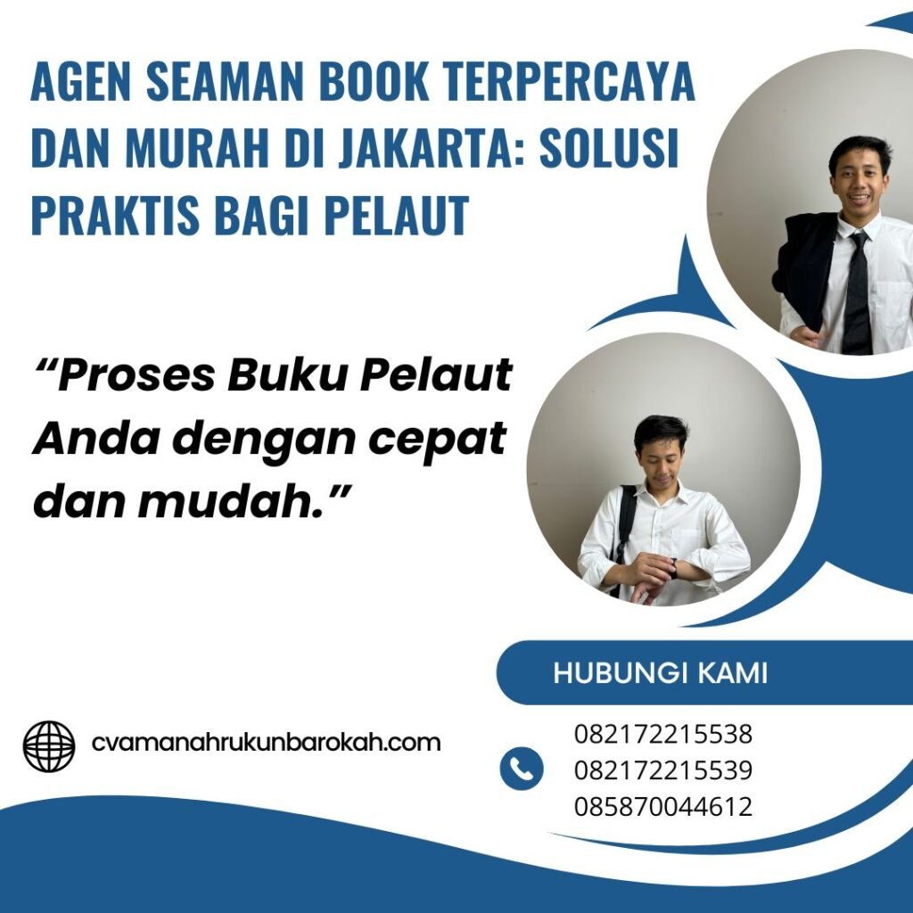 Agen seaman book terpercaya dan murah di jakarta solusi praktis bagi pelaut