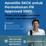 Apostille skck untuk permohonan pr approved 100%