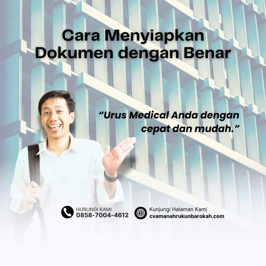 Cara menyiapkan dokumen dengan benar