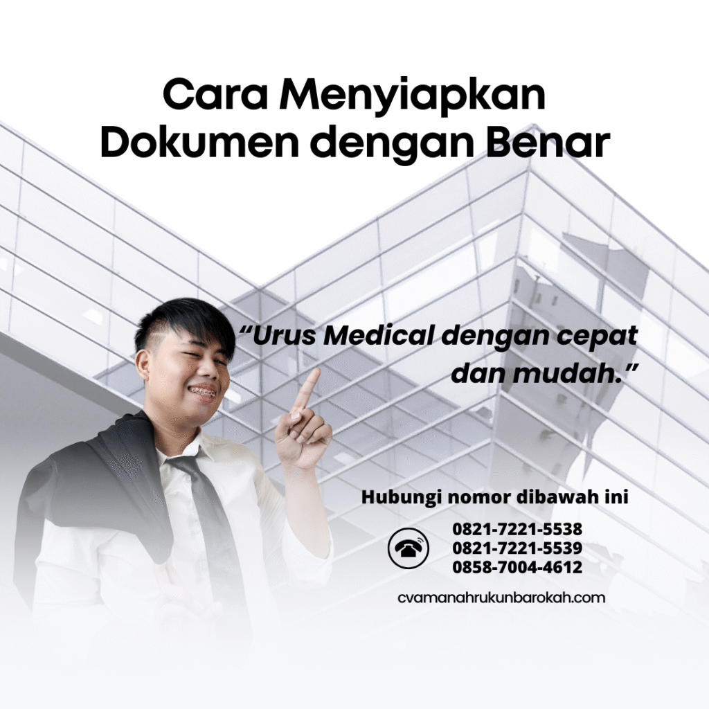 Cara menyiapkan dokumen dengan benar
