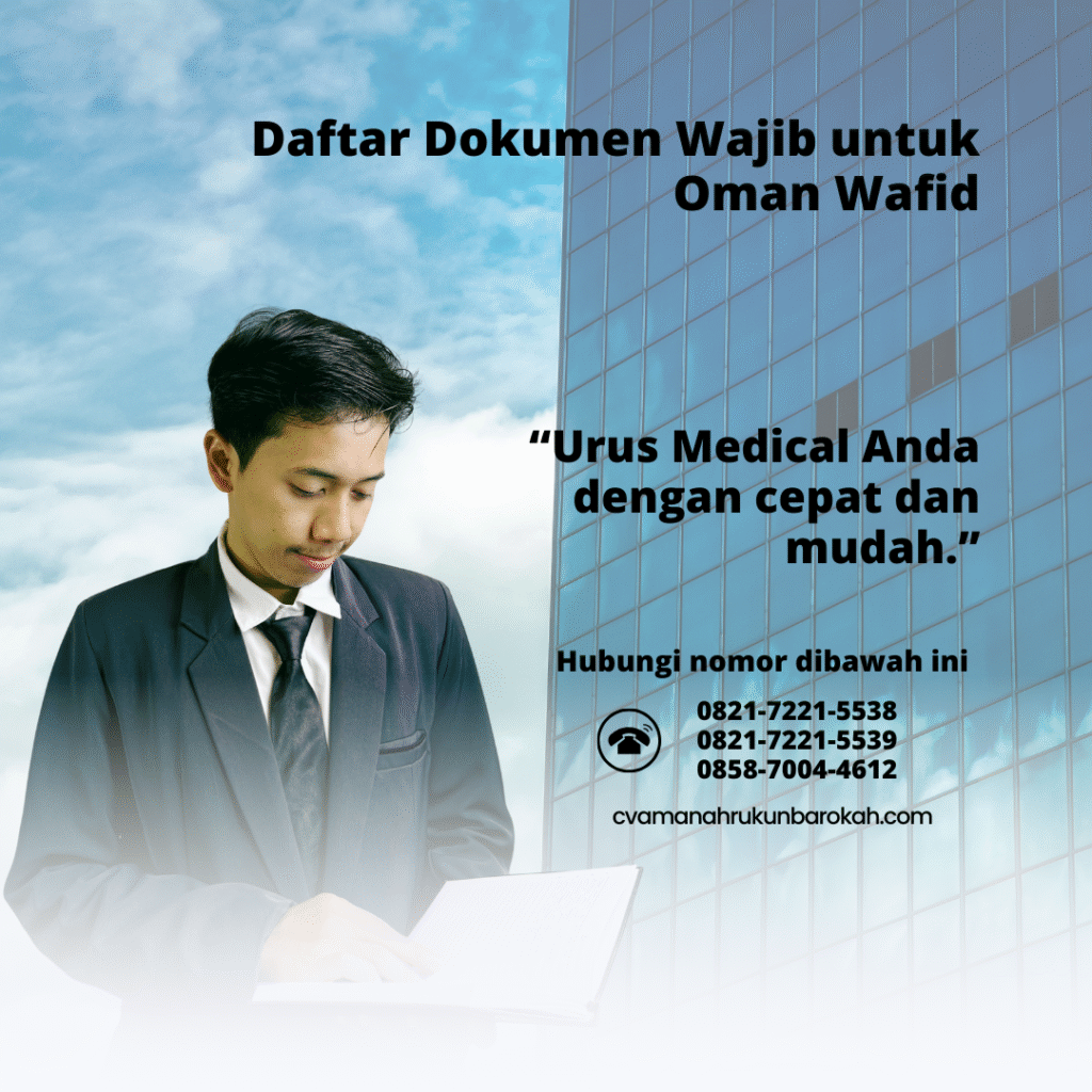 Daftar dokumen wajib untuk oman wafid
