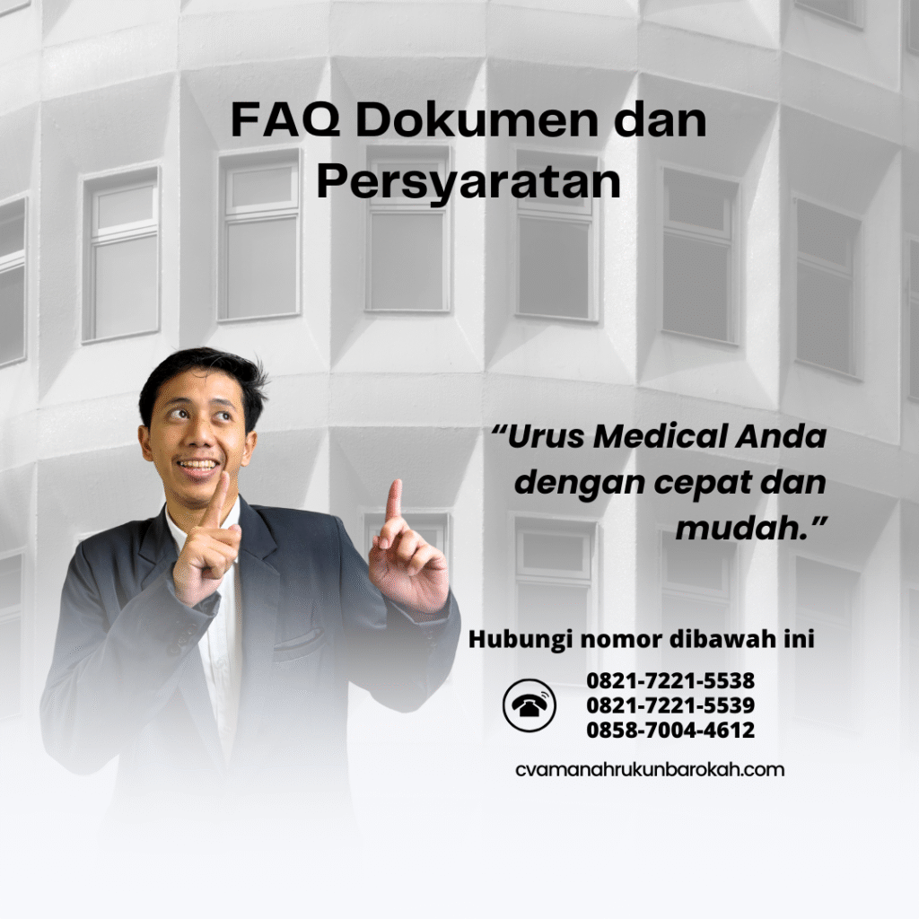 Faq dokumen dan persyaratan