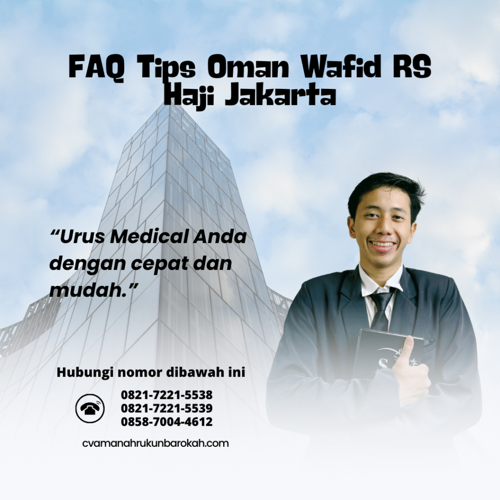 Faq tips oman wafid rs haji jakarta