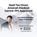 Hasil tes oman amanah medical centre 99% approved