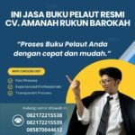 Ini jasa buku pelaut resmi cv. amanah rukun barokah