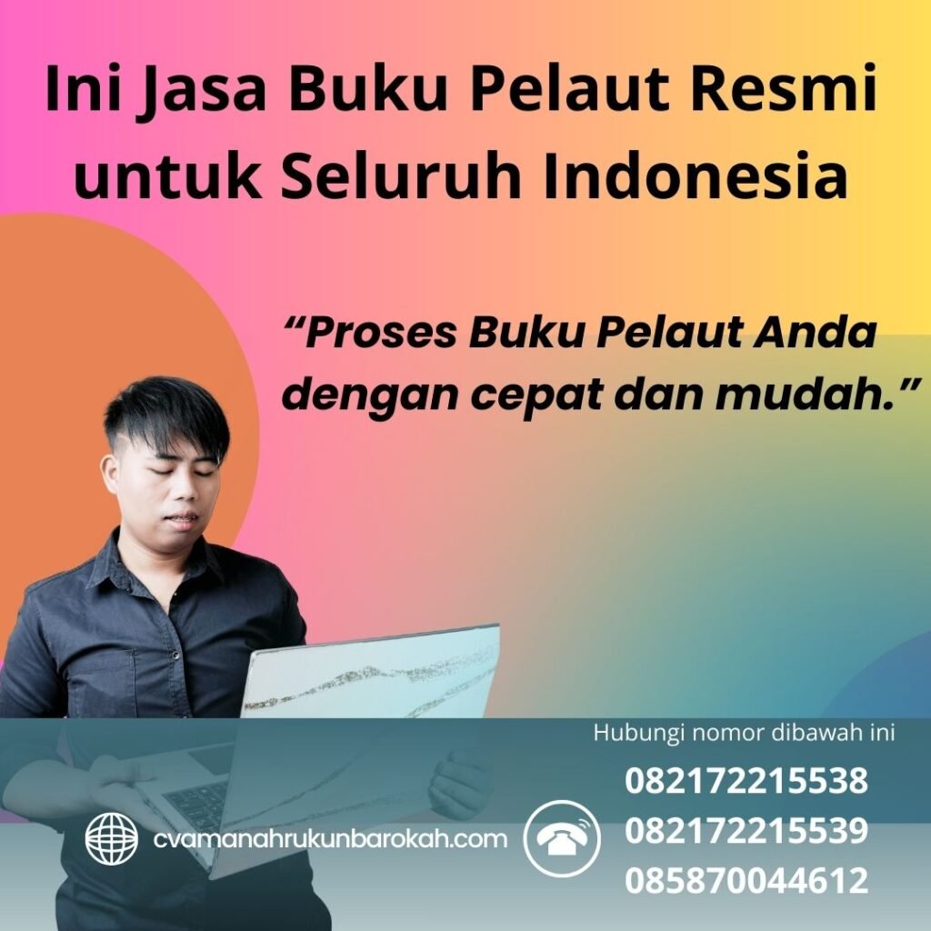 Ini jasa buku pelaut resmi untuk seluruh indonesia (1)
