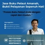 Jasa buku pelaut amanah, bukti pelayanan sepenuh hati