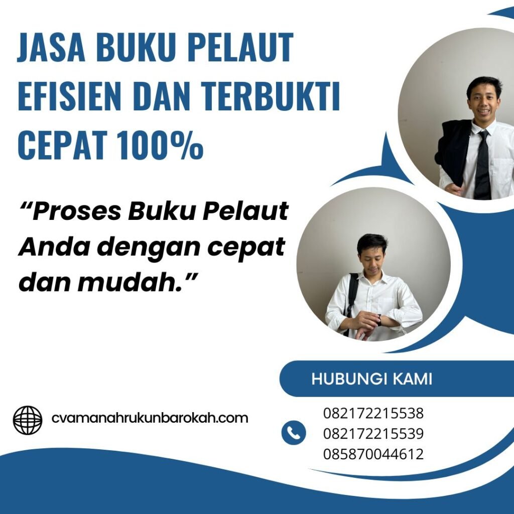 Jasa buku pelaut efisien dan terbukti cepat 100% (1)
