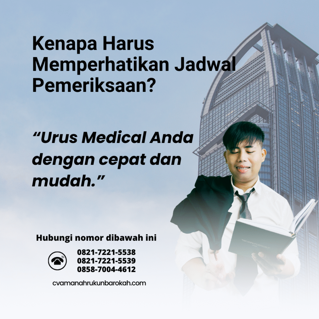 Kenapa harus memperhatikan jadwal pemeriksaan