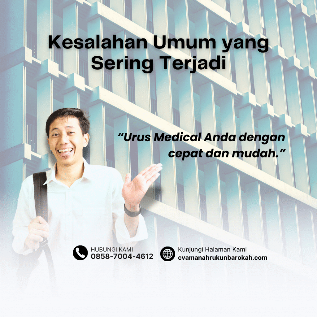 Kesalahan umum yang sering terjadi