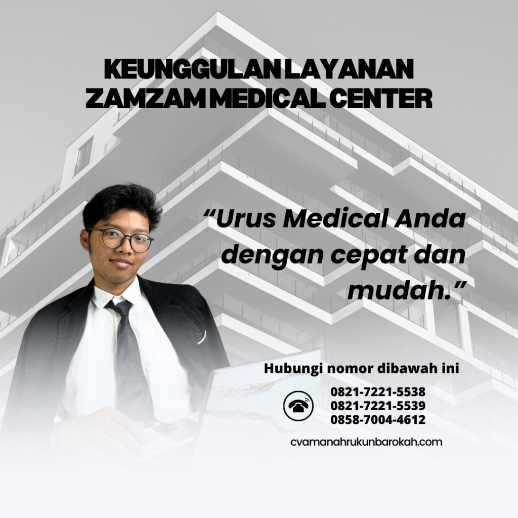 Keunggulan Layanan Zamzam Medical Center Keunggulan layanan zamzam medical center