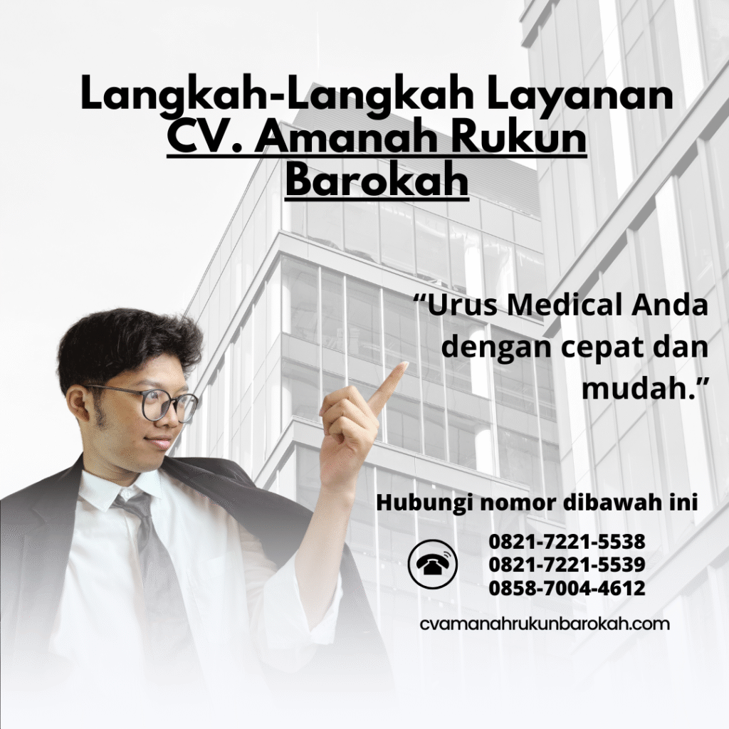 Langkah langkah layanan cv. amanah rukun barokah