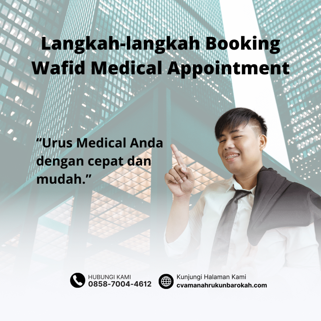 Langkah langkah booking wafid medical appointment (1)