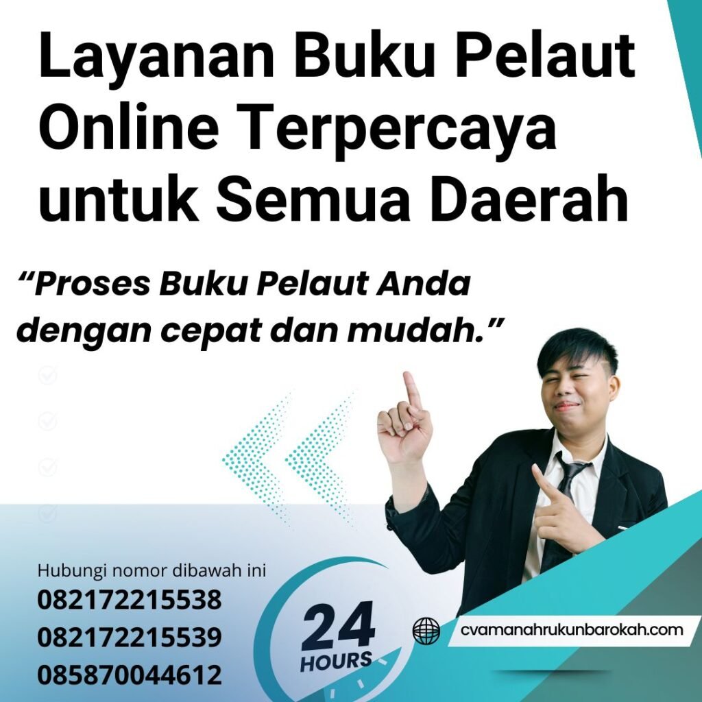 Layanan buku pelaut online terpercaya untuk semua daerah (1)