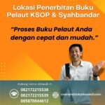 Lokasi penerbitan buku pelaut ksop & syahbandar