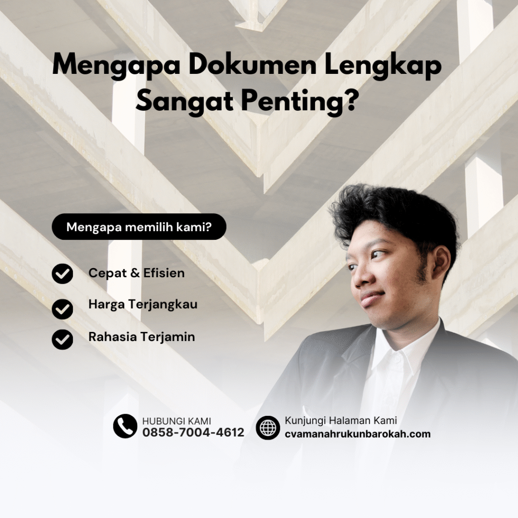 Mengapa Dokumen Lengkap Sangat Penting (1) Mengapa dokumen lengkap sangat penting (1)