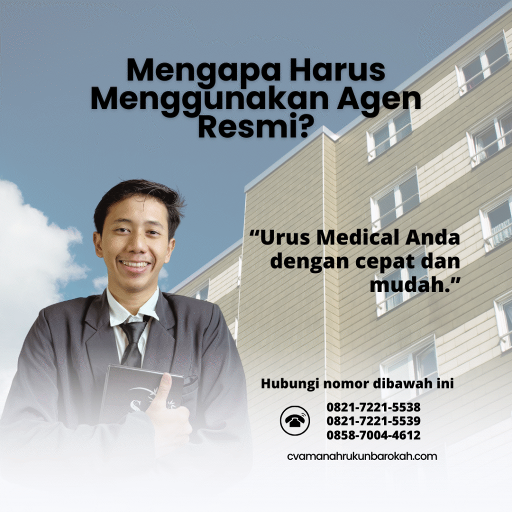 Mengapa harus menggunakan agen resmi