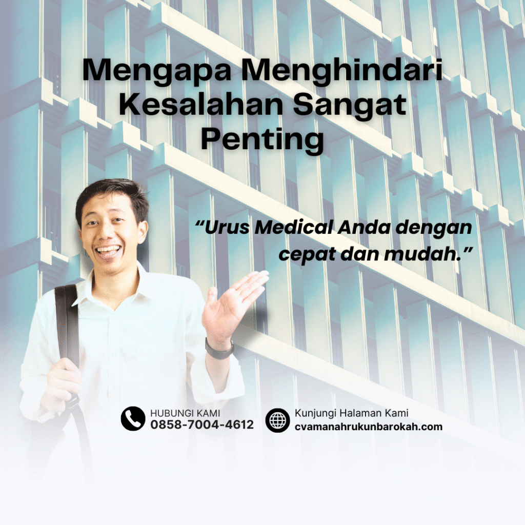 Mengapa menghindari kesalahan sangat penting